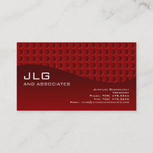 Carte de visite moderne