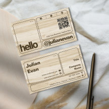 Moderne Chic Grain En Bois Gras Typographie Bonjou