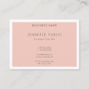 Carte De Visite Moderne Créatif Simple Design Modèle tendance