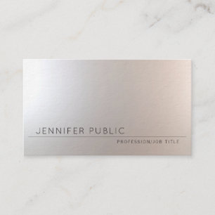 Carte De Visite Moderne élégant Professionnel Excellent Luxueux