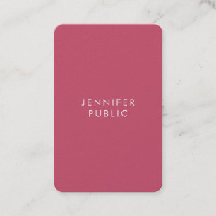 Carte De Visite Moderne Elégant Trend Colors Premium Pearl Finitio