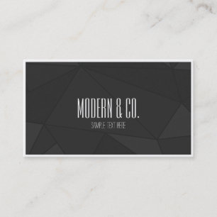 Carte de visite moderne et attrayant