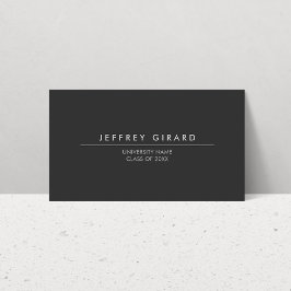 CARTE DE VISITE MODERNE ÉTUDIANT EN DROIT