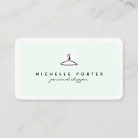 Moderne menthe verte styliste de mode magasin pers