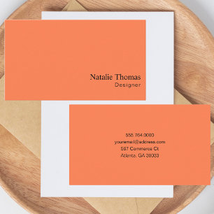 Carte De Visite Moderne minimaliste audacieuse et tendance profess