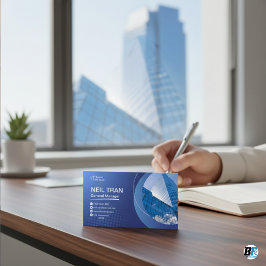 Carte De Visite Moderne minimaliste - Design élégant et profession