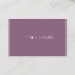Carte De Visite Moderne minimaliste Élégant Modèle tendance luxe