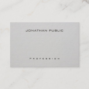 Carte De Visite Moderne minimaliste Élégant professionnel Modèl