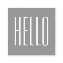 carte de visite moderne minimaliste gris simple et