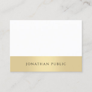 Carte De Visite Moderne minimaliste Modèle professionnel élégant