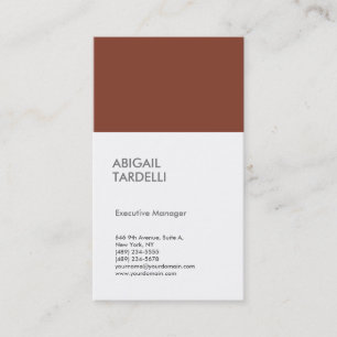 Carte De Visite Moderne minimaliste professionnel