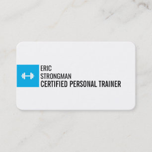Carte De Visite Moderne minimaliste professionnel blanc arrondi