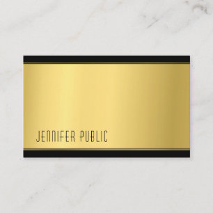 Carte De Visite Moderne Modèle professionnel Élégant Luxe