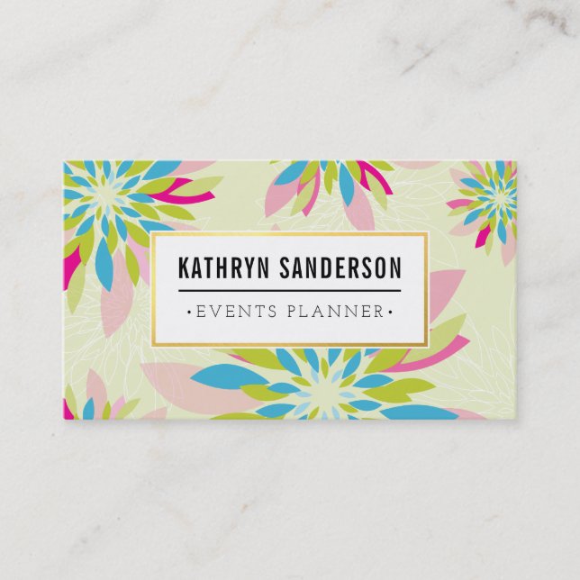 Carte De Visite MODERNE MODERNE MODERNE MODERNE MODERNE or logo fl (Devant)