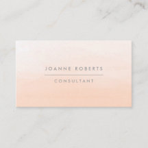 Moderne Peach Orange Ombre Beauté ou professionnel