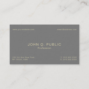 Carte De Visite Moderne Professionnel Élégant Créatif Ultra Épais
