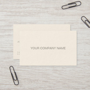 Carte De Visite Moderne Professionnel Élégant Simple Signature Cre