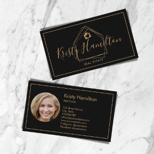 Carte De Visite Moderne Professionnel Immobilier Realer Ajouter un