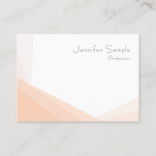 Carte De Visite Moderne Simple Professionnel Modèle Minimaliste
