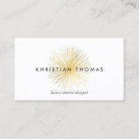 Moderniste vintage Luxe Gold Spoutnik Designer
