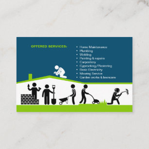 Carte de visite modifiable et unique pour homme à 