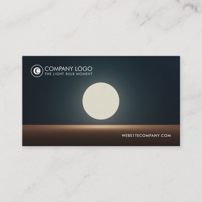 Carte De Visite Moments d'ampoule (Devant)