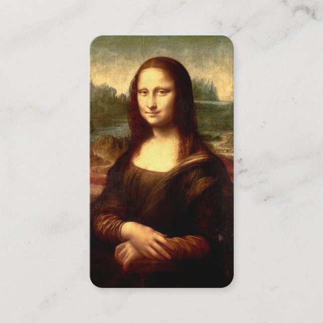 Carte De Visite Mona Lisa Signet (Devant)