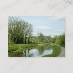 Carte De Visite Monmouthshire et canal Brecon (années 1980)