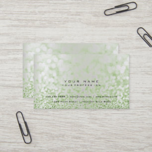 Carte De Visite Monnaie parties scintillant Minimale Vip Gris Arge