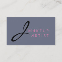 Monogramme Artiste maquillage Gris Arrière - plan