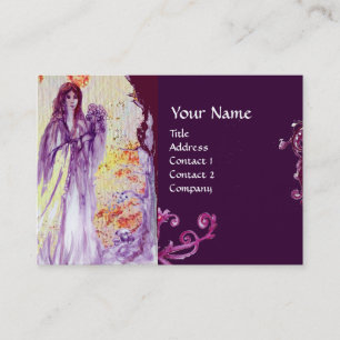 CARTE DE VISITE MONOGRAMME DE LA REINE GUINEVERE