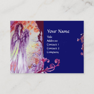 CARTE DE VISITE MONOGRAMME DE LA REINE GUINEVERE