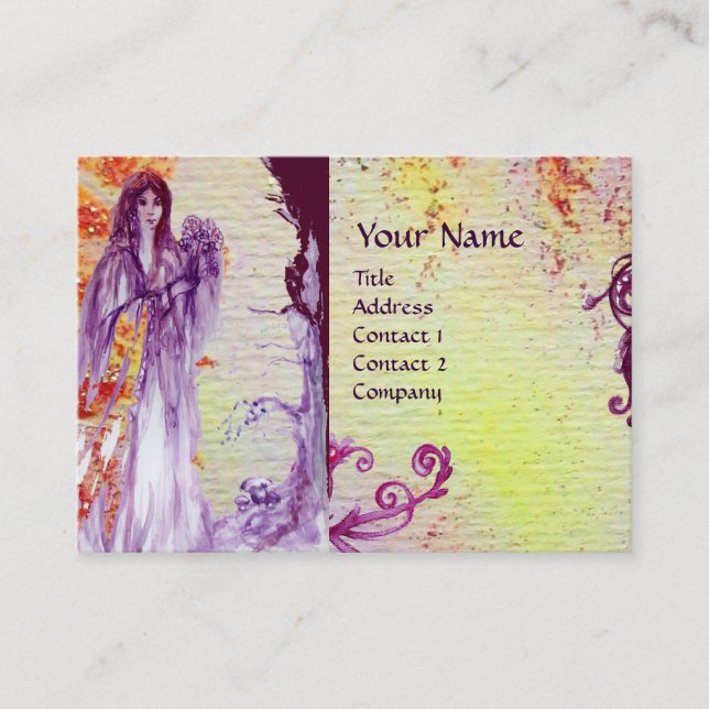 CARTE DE VISITE MONOGRAMME DE LA REINE GUINEVERE (Devant)