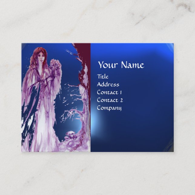 CARTE DE VISITE MONOGRAMME DE LA REINE GUINEVERE (Devant)