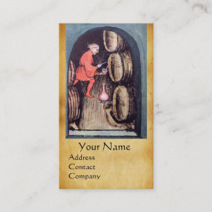 CARTE DE VISITE MONOGRAMME DE SCEAU ROUGE EN CIRE ANTIQUE