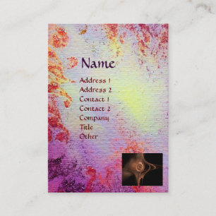 CARTE DE VISITE MONOGRAMME DES SOUVENIRS LÉGERS