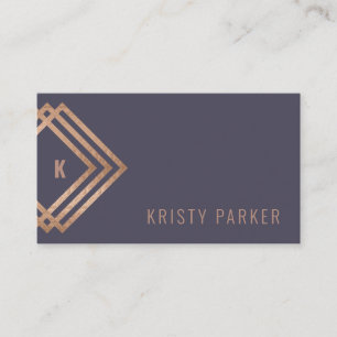 Carte De Visite Monographie géométrique professionnelle minimalist