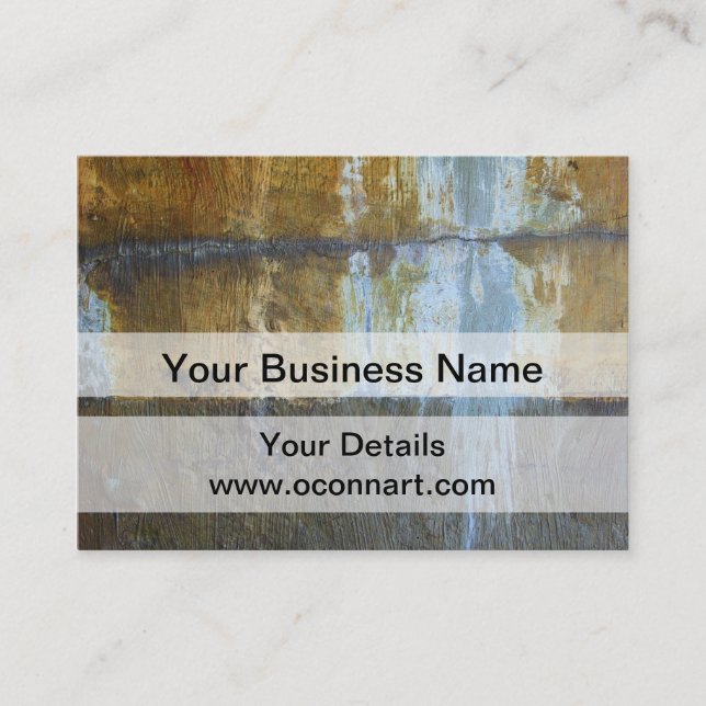 Carte De Visite Motif abstrait (Devant)