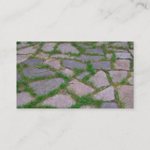 Carte De Visite Motif assez naturel en pierre de pierres de patio