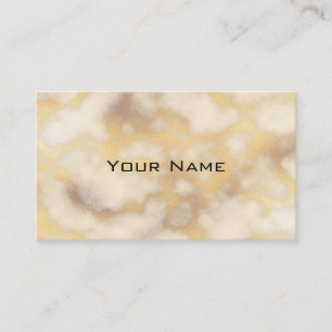 Carte De Visite Motif chic Luxe Gris & Gold Marble Arrière - plan