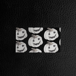 Carte De Visite Motif Citrouille éffrayant   Bonne Halloween