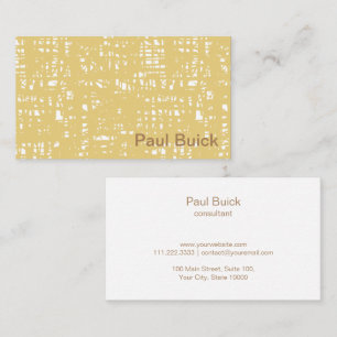 Carte De Visite Motif classique professionnel Sepia