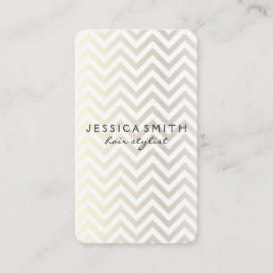 Carte De Visite Motif contemporain Chevron