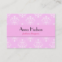 Motif Damas, Damas rose, Damas français