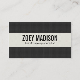 Carte De Visite Motif de grille et d'échelle