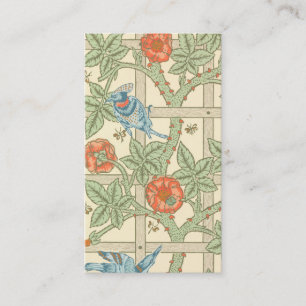 Carte De Visite Motif de treillis de William Morris