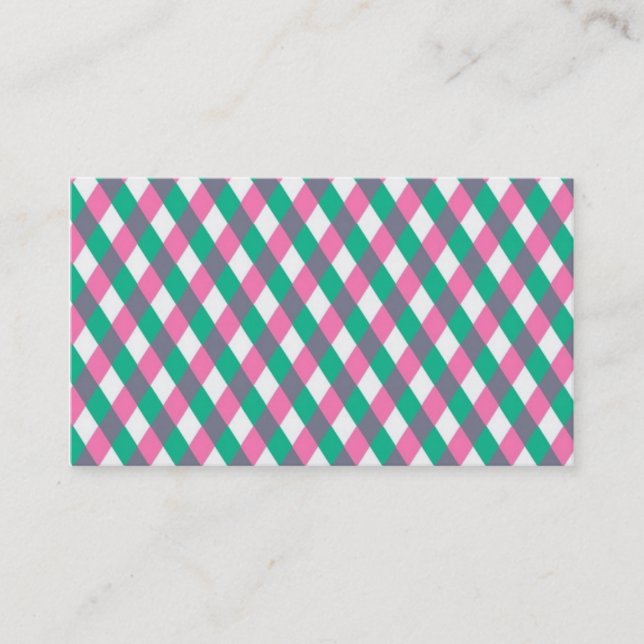 Carte De Visite Motif de très bon goût (Devant)