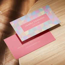 Motif géométrique Pastel