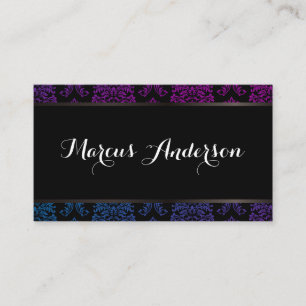 Carte De Visite Motif Glamor Damask