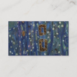 Carte De Visite Motif Klimt.